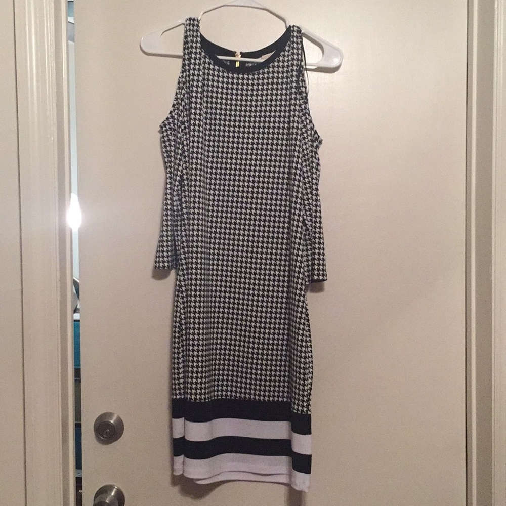 Michael Kors houndstooth dress
